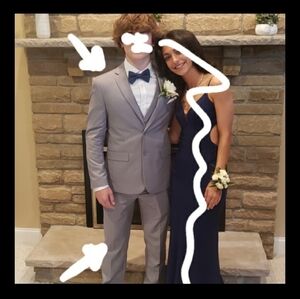 Men's 3 Piece Gray Suit